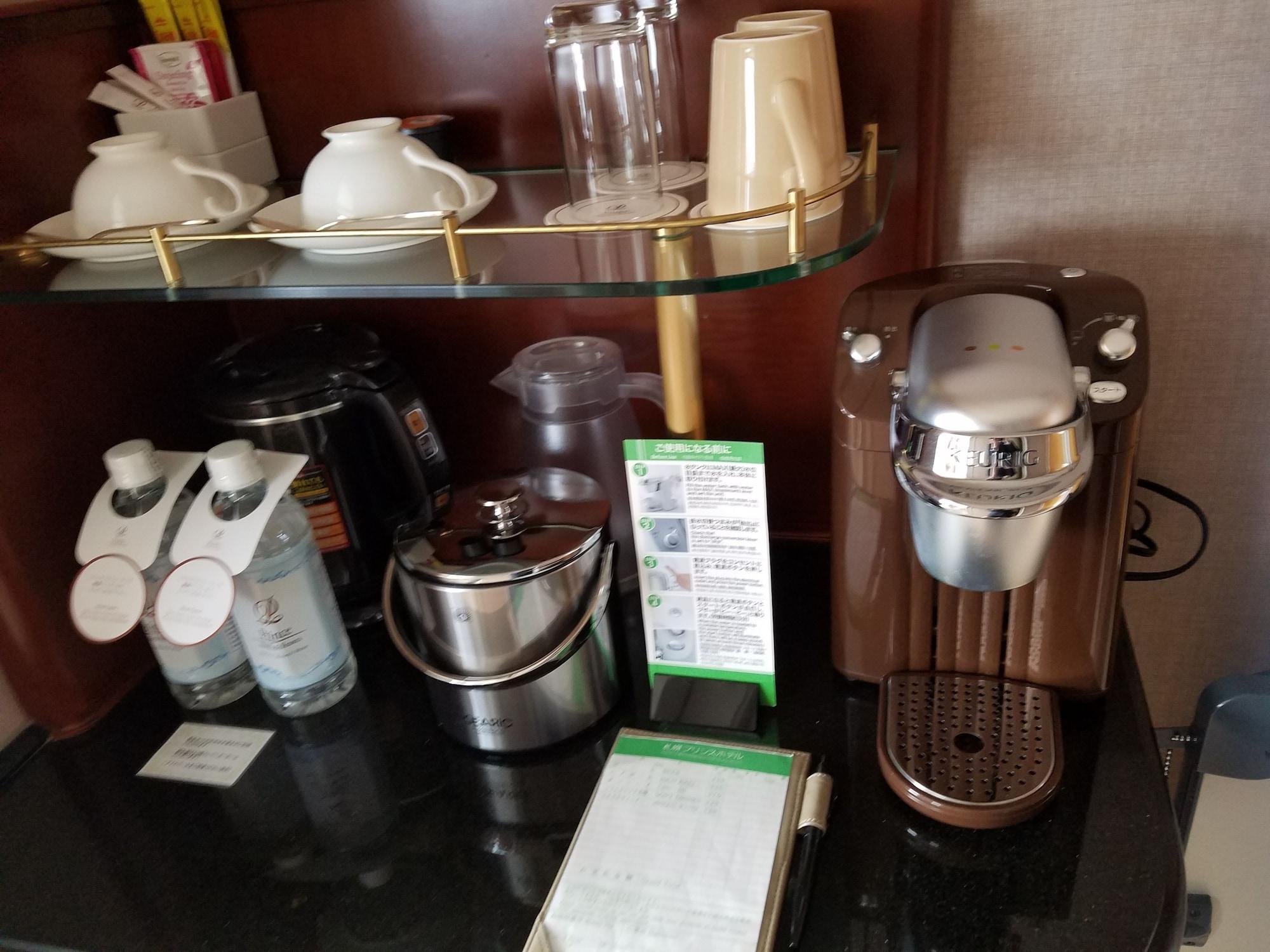 Sapporo Prince Hotel Ngoại thất bức ảnh A Nespresso machine in a hotel room